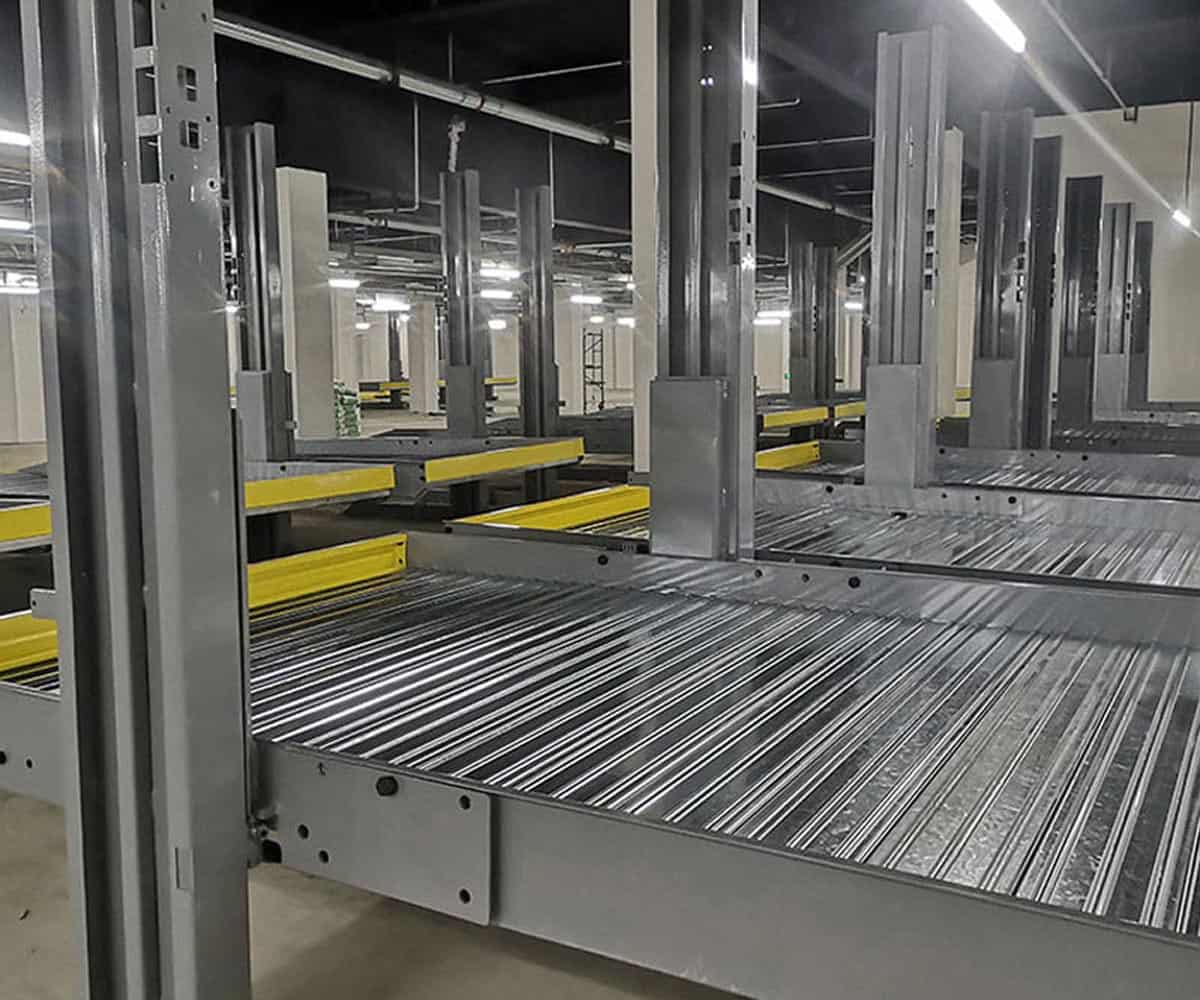 鄠邑区双柱简易升降机械式立体停车设备改造