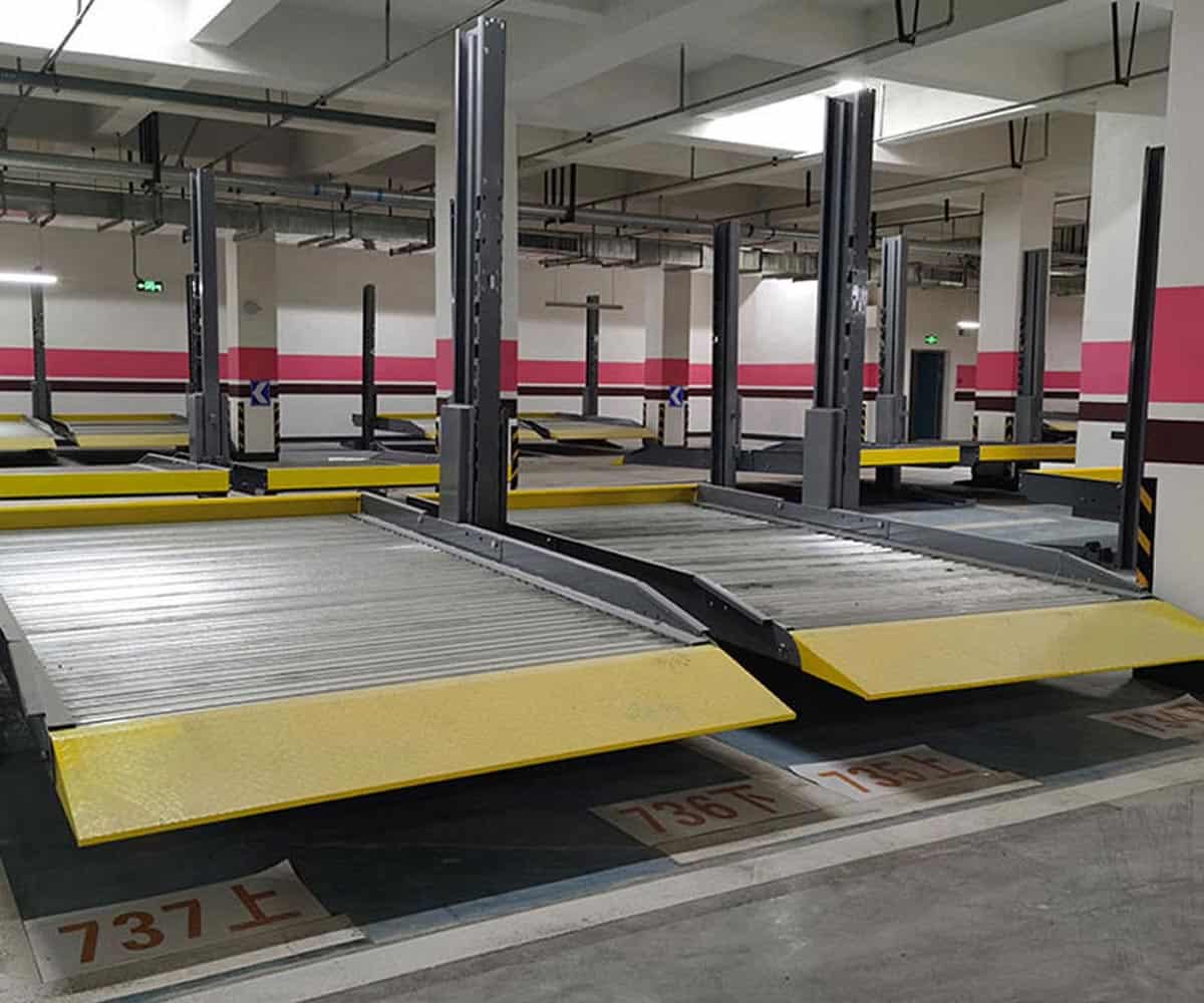 蓬溪县2层简易式机械停车位价格