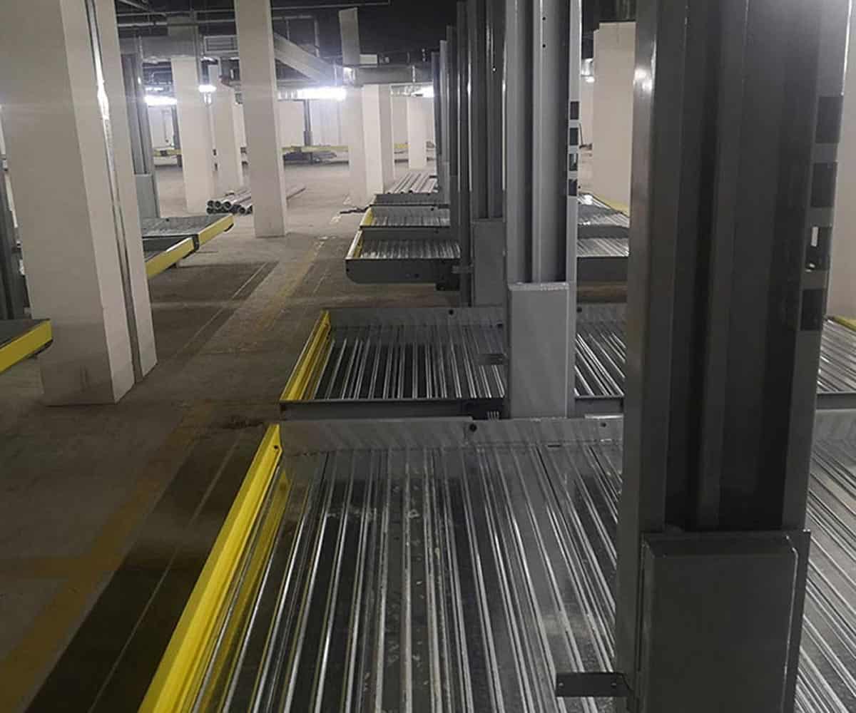 两柱简易类立体车库停车设备安装 两柱简易类立体车库停车设备安装