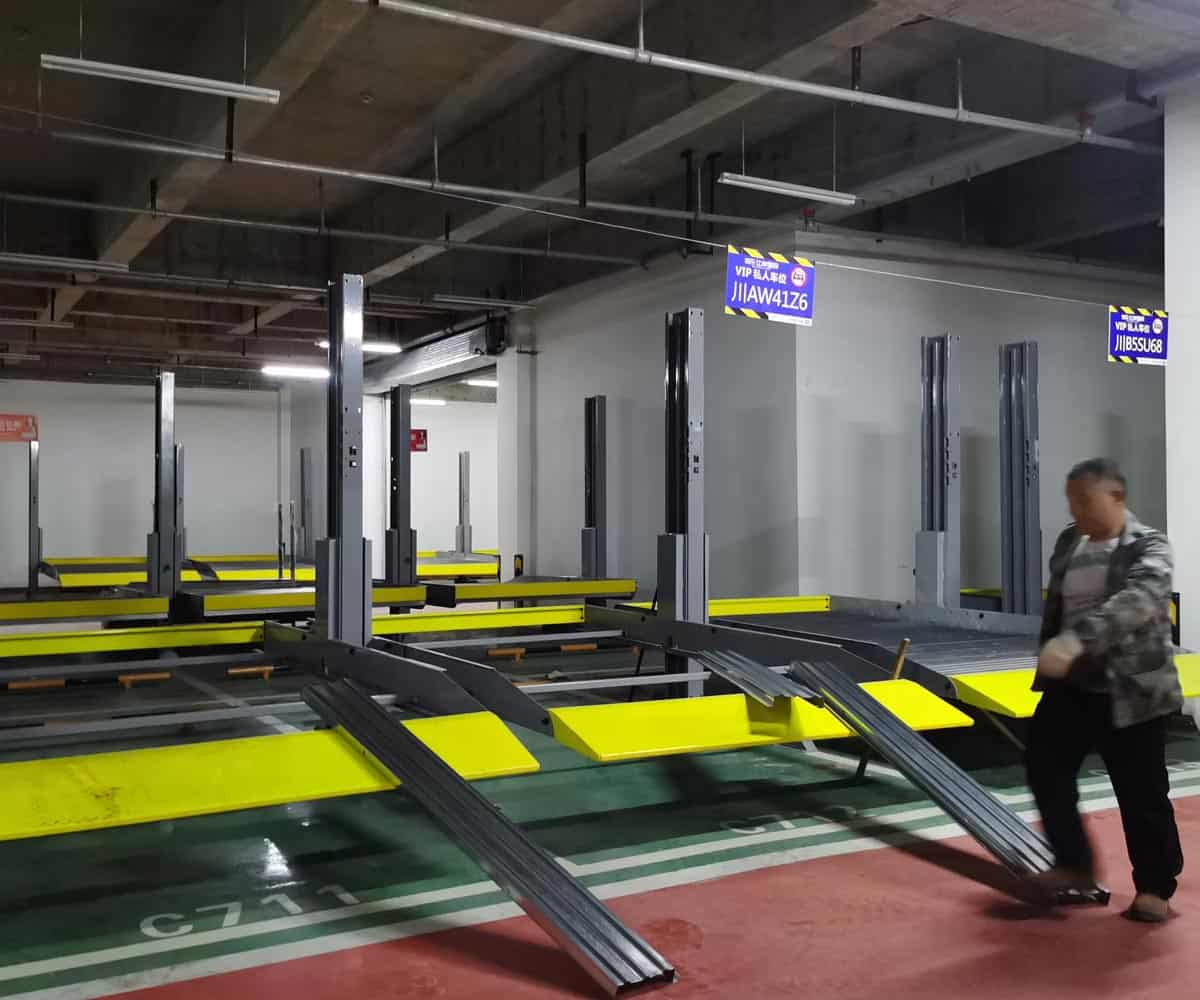 百色市2层简易类机械式立体车库维保