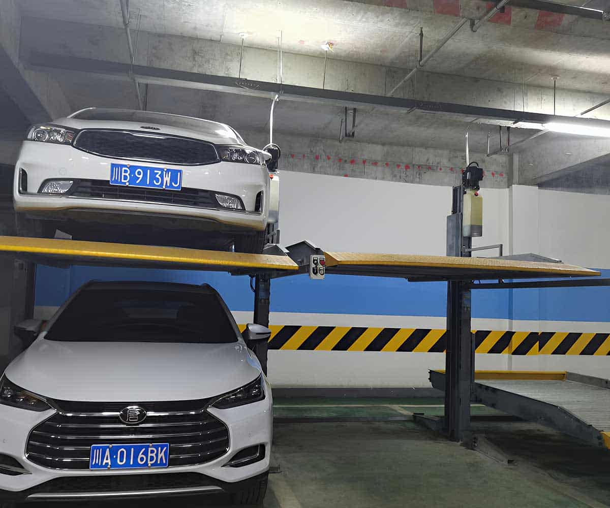 5层升降横移机械停车场不灵敏原因及解决方法