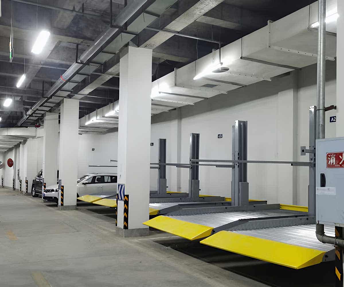 四柱立体车库灵活省地