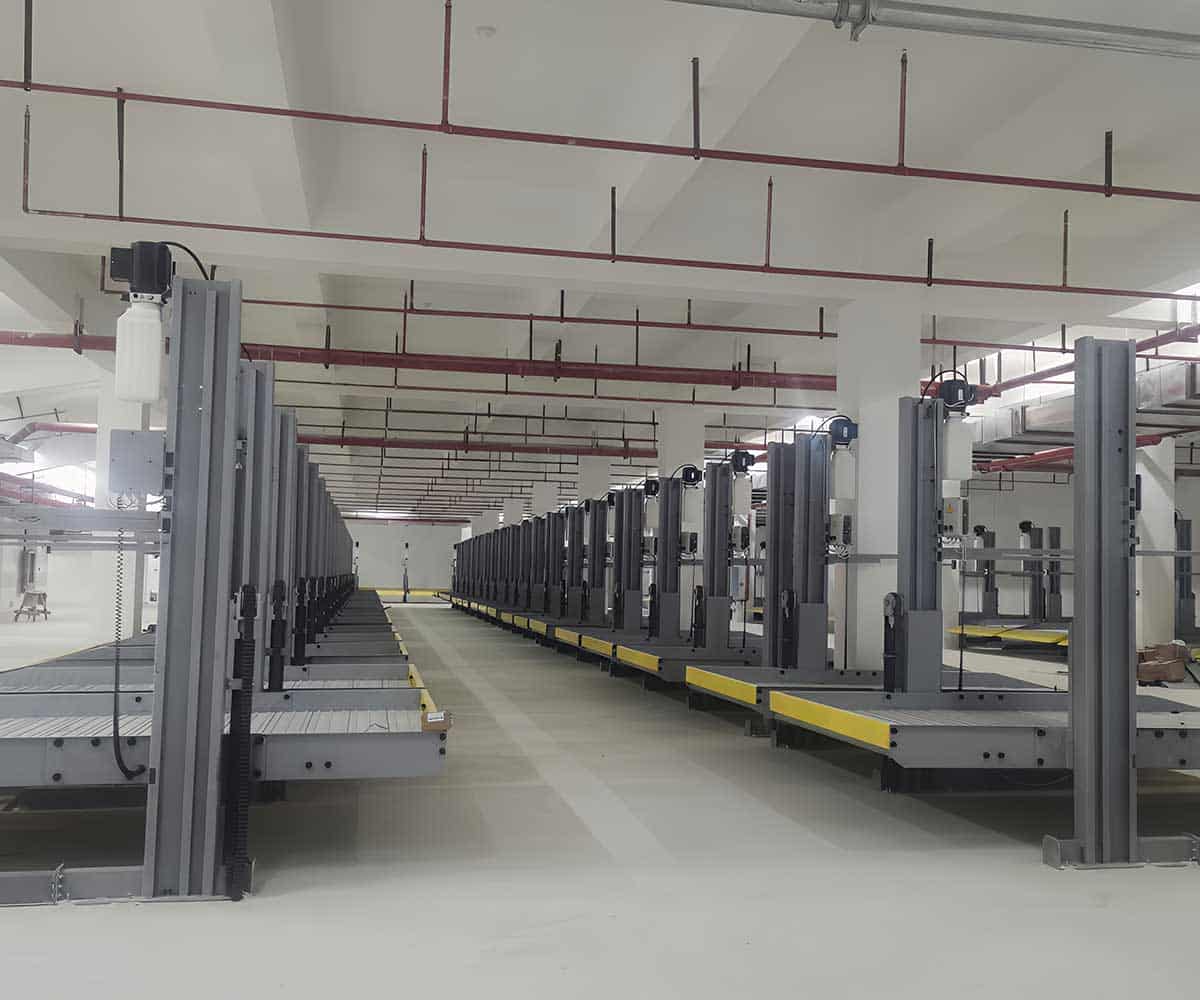 多层停车设备怎样泊车