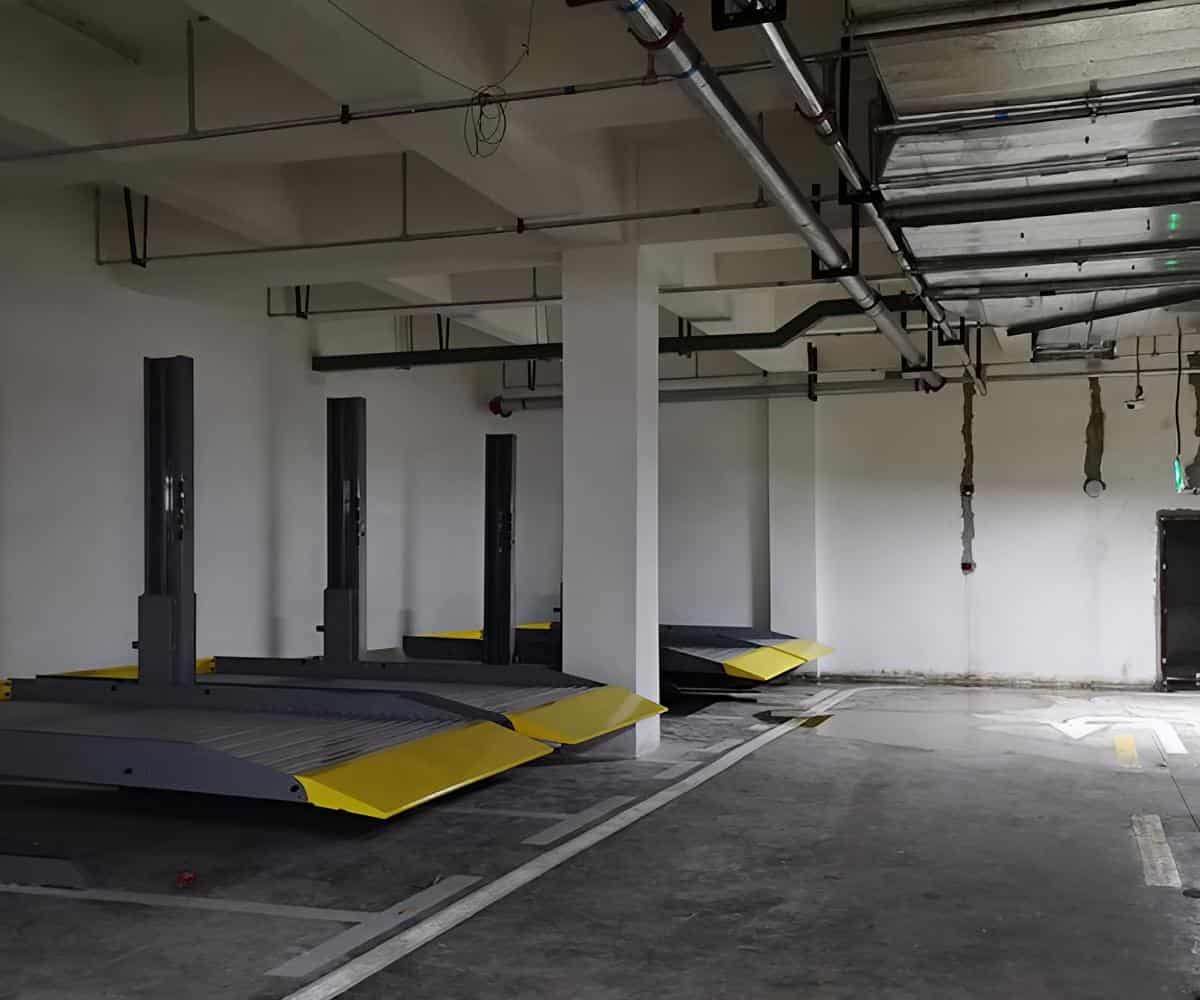 翻新简易升降停车设备现代城市停车解决方案的可持续选择
