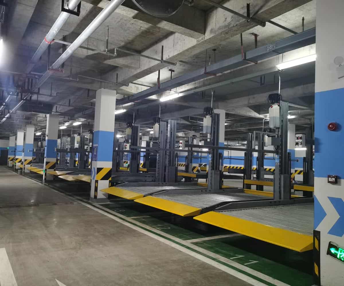 四柱简易式立体停车设备 四柱简易式立体停车设备