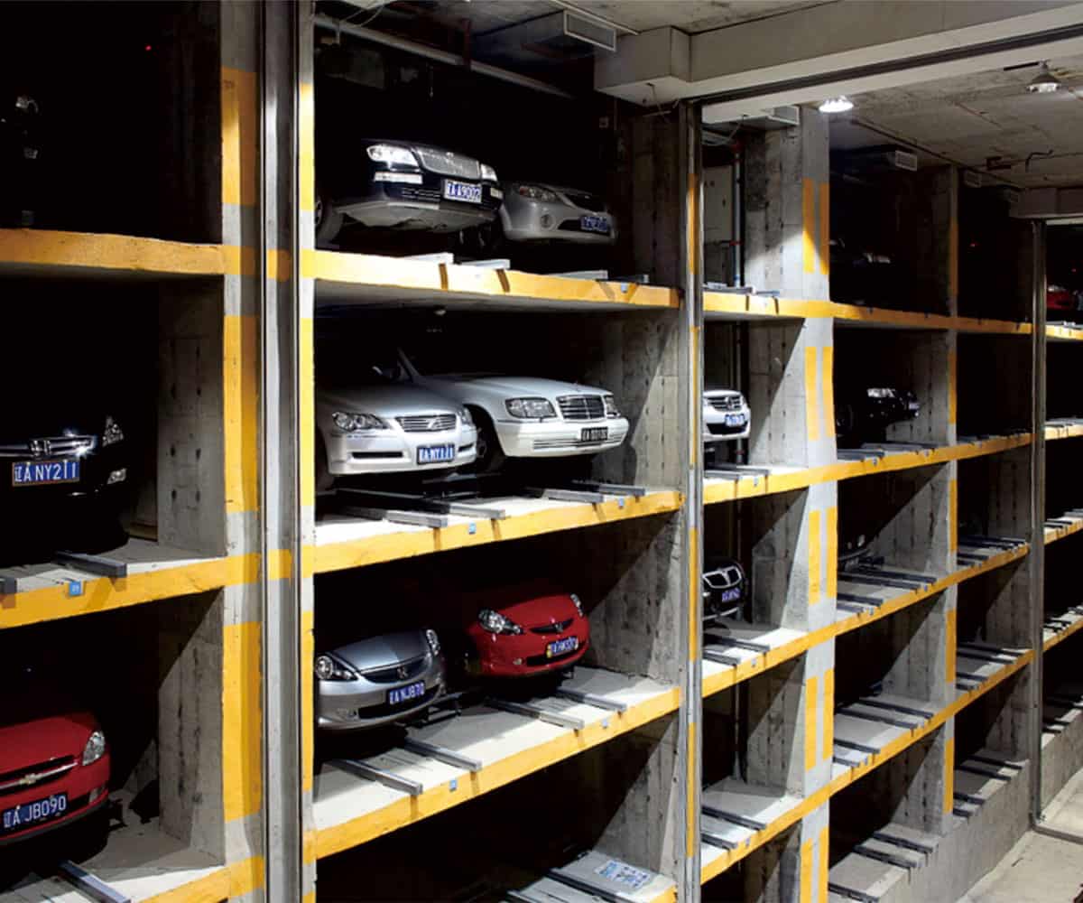 智能化巷道堆垛机械式立体停车设备